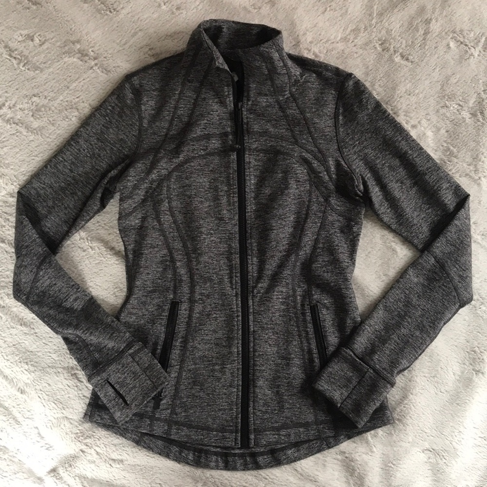 Lululemon Gray Zip Up Jacket SZ 6